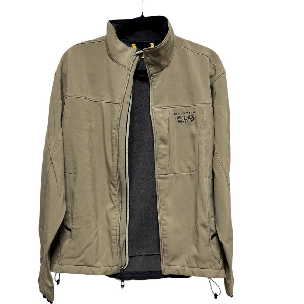 Mountain Hardwear Android Soft-shell Men’s Khaki Performance Jacket Size M